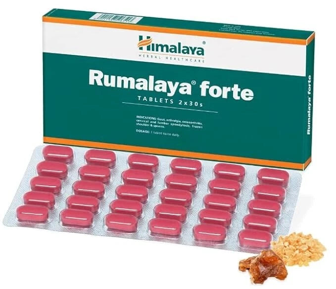 Himalaya Rumalaya Forte 3 Pack (180 Tabs) – Herbal Joint & Back Pain Relief