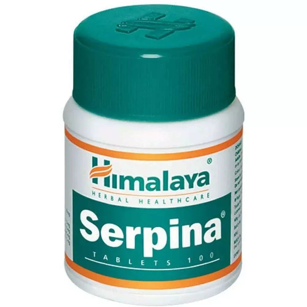 Himalaya Serpina 5 Pack (500 Tabs) – Blood Pressure, Anxiety & Stress Relief