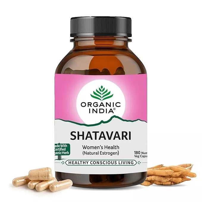 Organic India Shatavari 180 Capsules Women Hormone Balance Immune Support