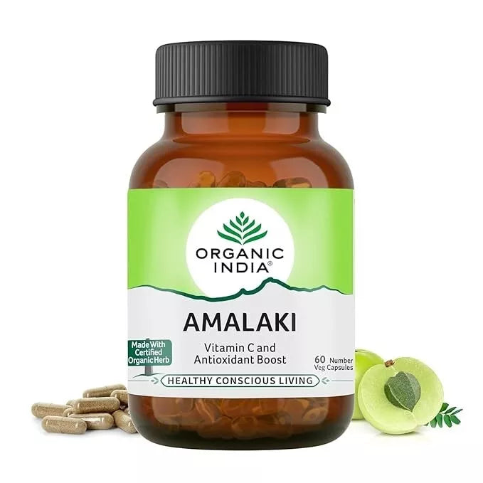 Organic India Amla Amalaki 300 Capsules (5 Pack) – Immunity & Detox Support
