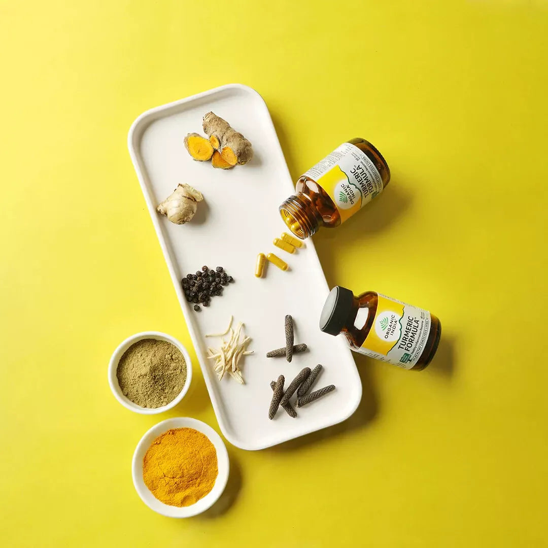 Turmeric Formula Organic India | 180 Caps | Immunity & Wellness