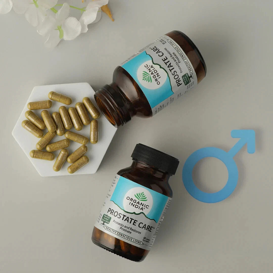 Organic India Prostate Care 180 Capsules Supports Prostate Health & Urinary Flow