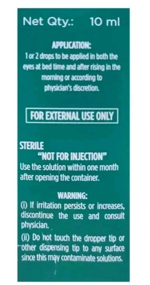 10X ITONE Eye Drops 10ml | Herbal Ayurvedic Relief for Dry, Itchy, Red Eyes