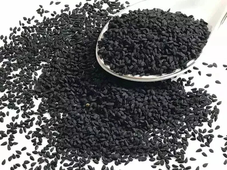 Graines de cumin noir – Nigella sativa | Pures et fraîches | 57 g, 140 g, 280 g, 450 g