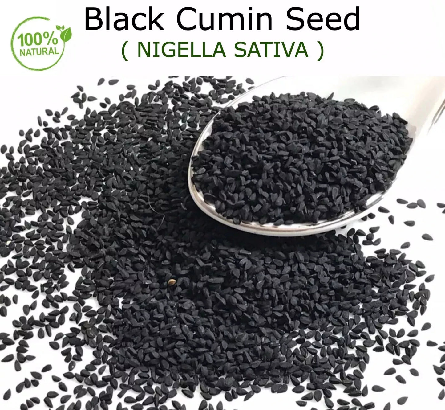 Graines de cumin noir – Nigella sativa | Pures et fraîches | 57 g, 140 g, 280 g, 450 g