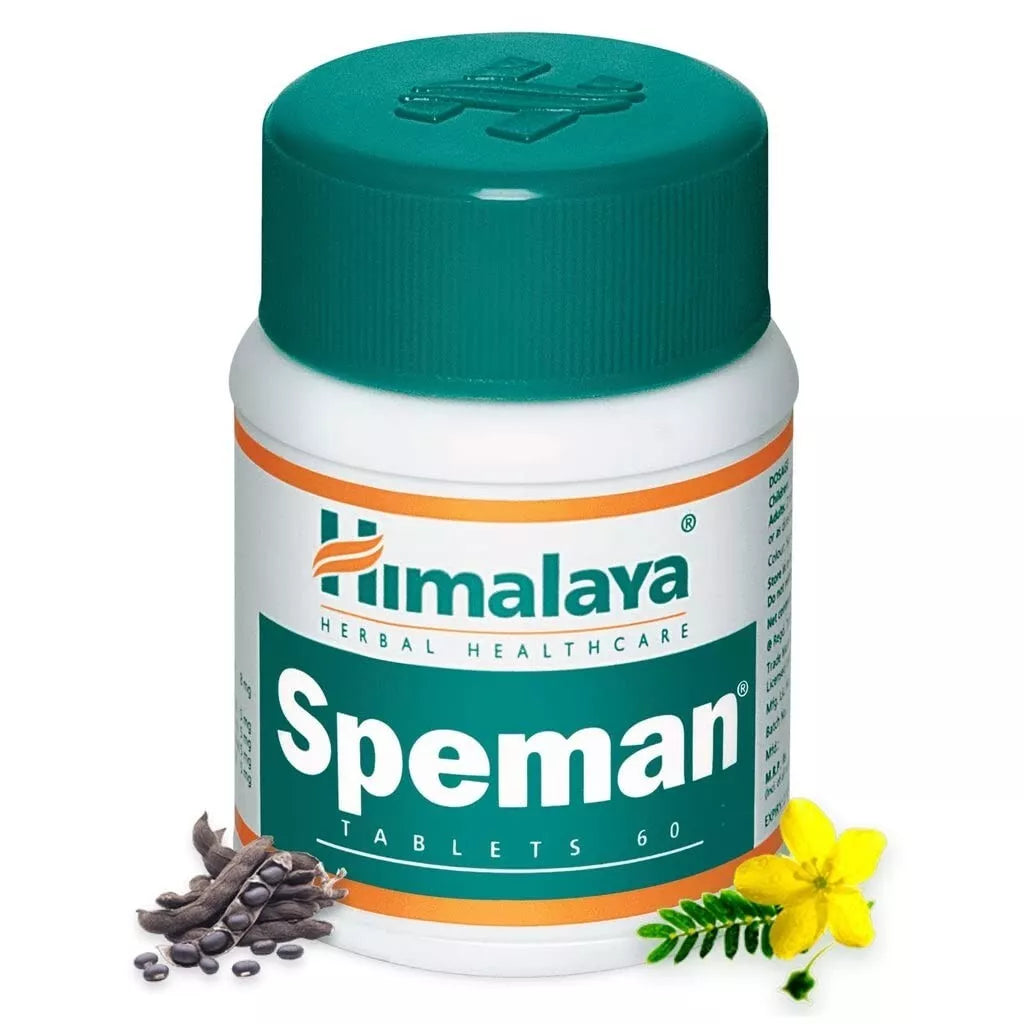Speman Himalaya 3 boîtes (180 comprimés) | Soutien à la santé et au bien-être des hommes