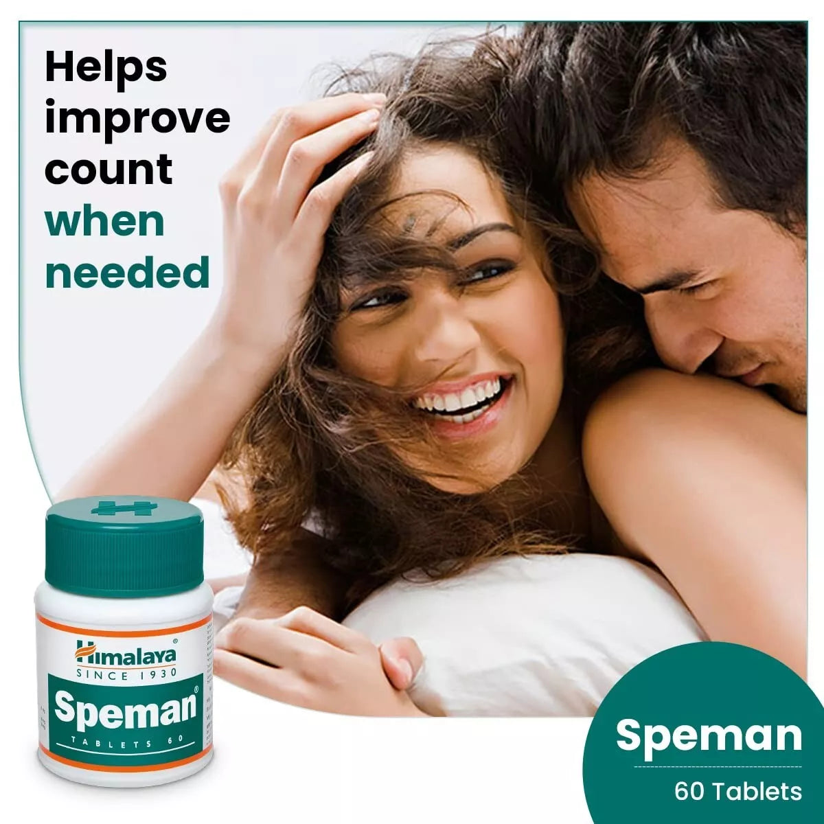 Speman Himalaya 3 boîtes (180 comprimés) | Soutien à la santé et au bien-être des hommes