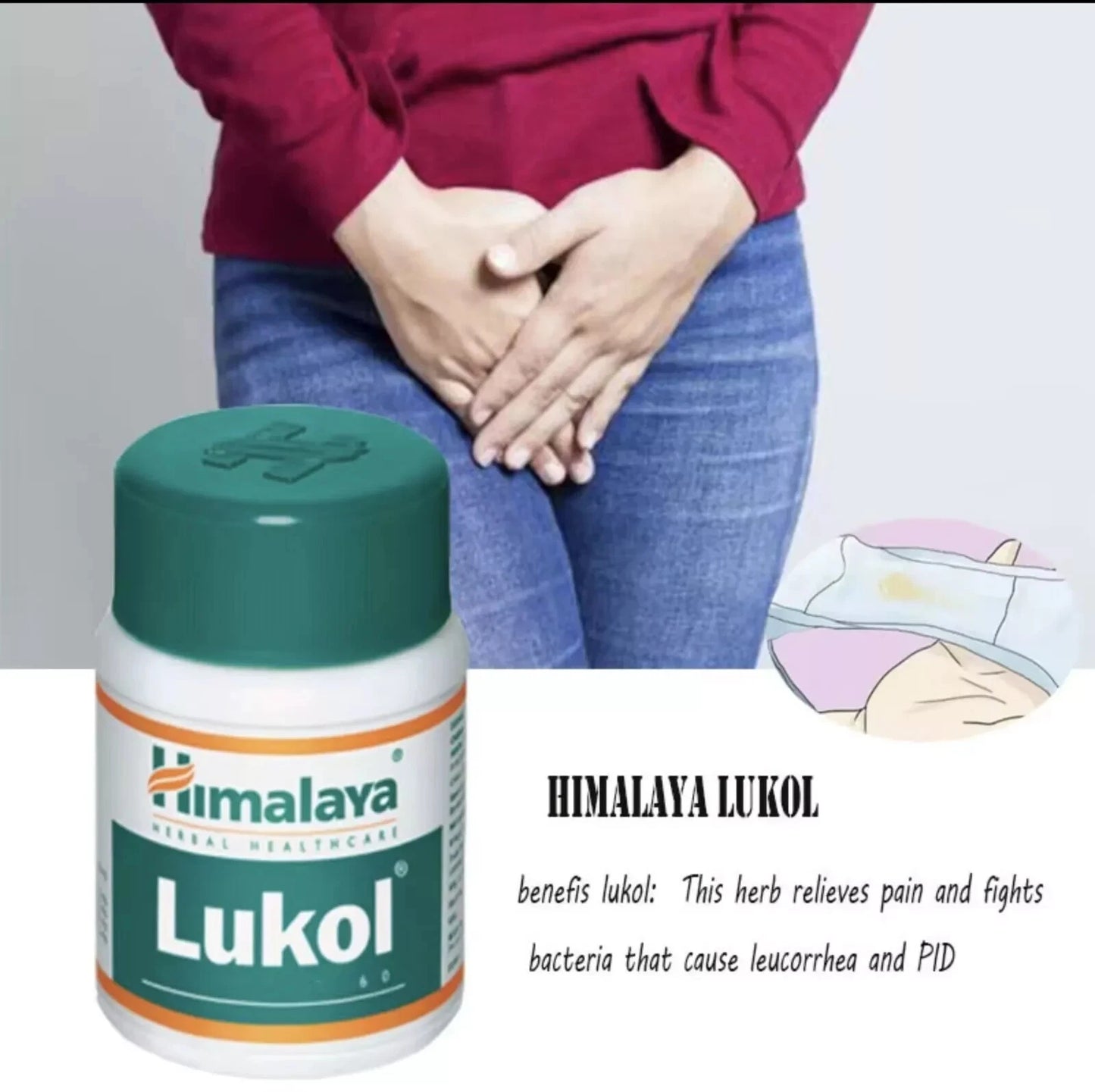 Himalaya Lukol 3 Pack (180 Tabs) – Women’s Health & Wellness – Organic Herbal