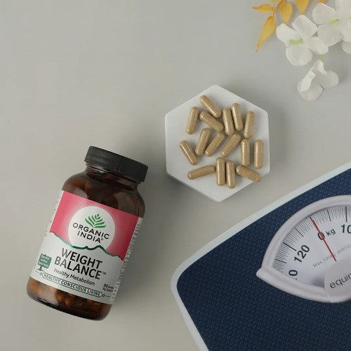 Organic India Weight Balance - 180 Capsules for Metabolism & Immunity Support