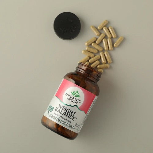 Organic India Weight Balance - 180 Capsules for Metabolism & Immunity Support
