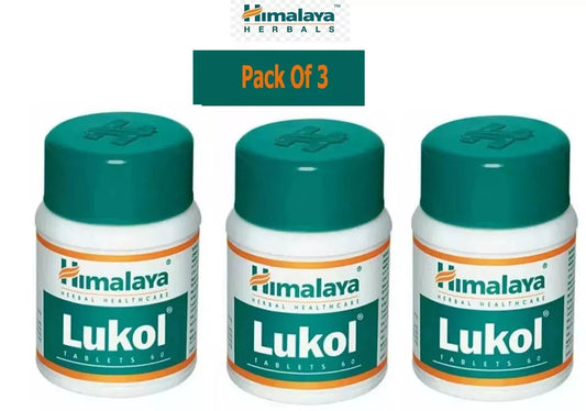Himalaya Lukol 3 Pack (180 Tabs) – Women’s Health & Wellness – Organic Herbal