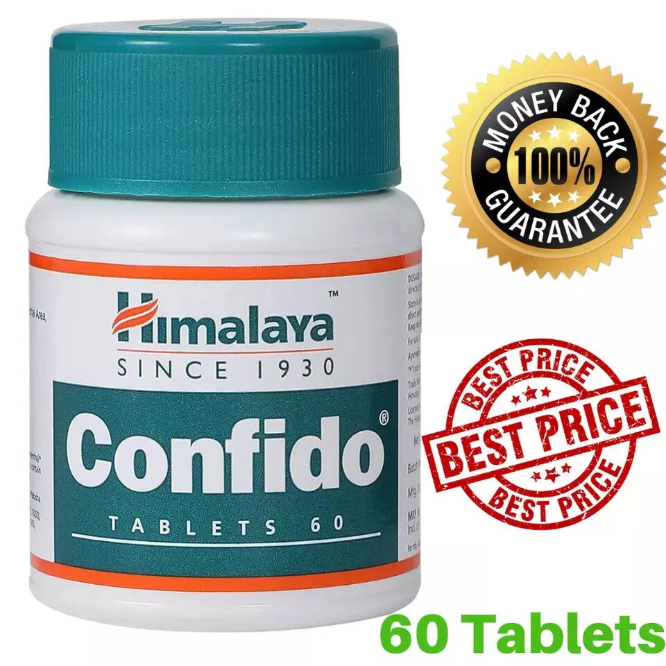 Himalaya Confido 3 Pack (180 Tabs) – Men’s Health & Wellness – Free Shipping