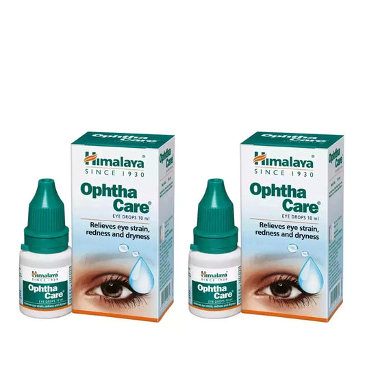 Himalaya Opthacare Eye Drops 10ml x 2 | Herbal Eye Relief | Fast Shipping