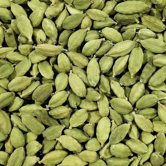 Gousses de cardamome verte entières de qualité supérieure (57 g, 140 g, 280 g, 450 g) - Fraîches et aromatiques