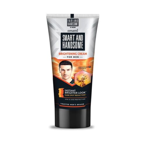 Fair & Handsome Men's Brightening & Whitening Face Cream - 3 x 60g Packs for All Skin Types, SPF 5
